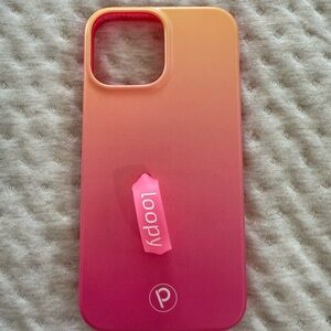 Loopy Case Pink and Orange Gradient Slim Phone Case